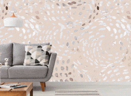 Nettoyer un papier peint photo lavable avec un chiffon doux et humide