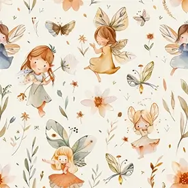 Gordijnen voor de kinderkamer met patroon