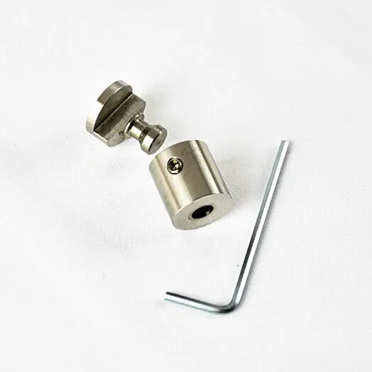 Entretoises en inox vue d'ensemble detail