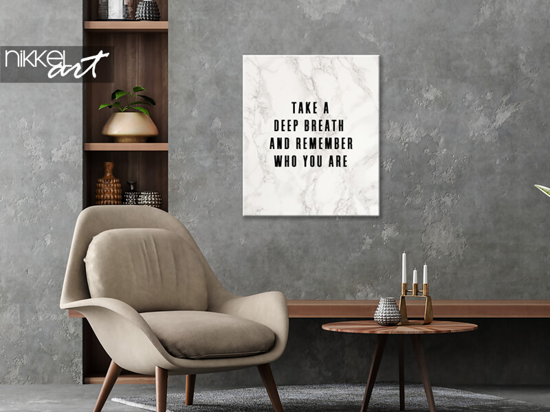 Inspirational Quote on Canvas