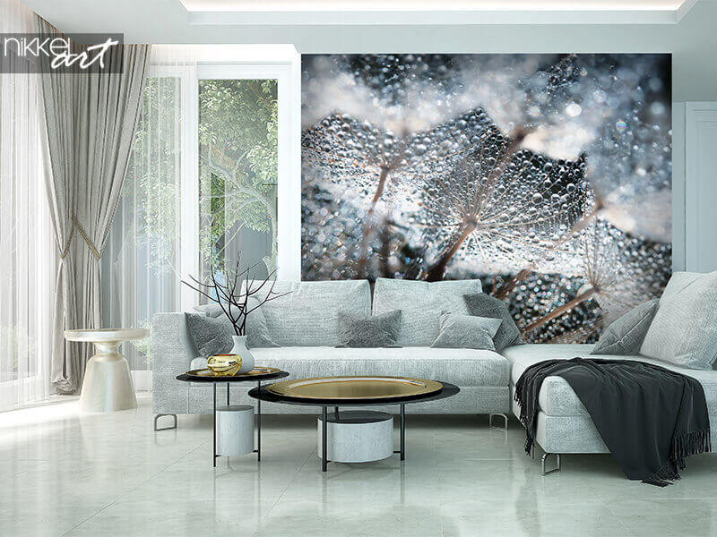 Fotobehang woonkamer Paardebloem bloem Fotobehang woonkamer Paardebloem bloem
