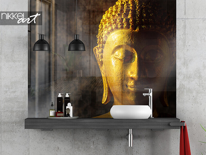 Badkamer foto achterwand Thaise boeddha