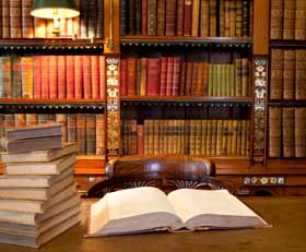 Plexiglas schilderij Bibliotheek