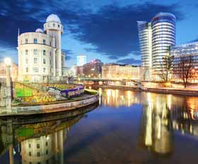 Plexiglas schilderij Wenen