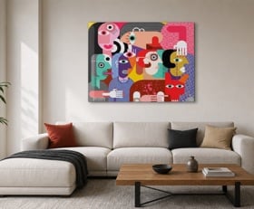 Plexiglas schilderij Abstracte kunst