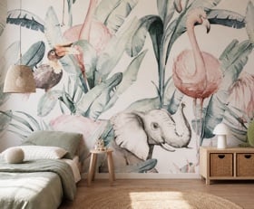Fotobehang Afrikaanse dieren patronen