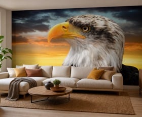 Fotobehang Arend