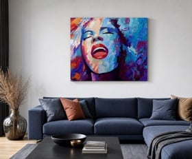 Plexiglas schilderij Art studio