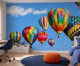 Fotobehang Ballonnen