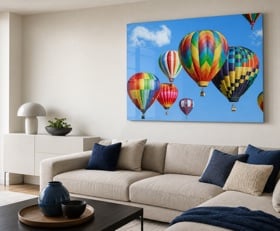 Plexiglas schilderij Ballonnen