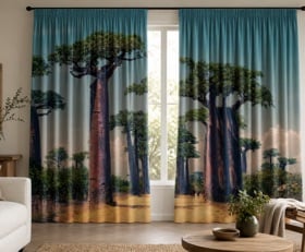 Gordijnen Baobab