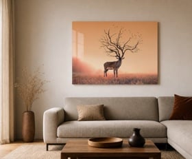 Plexiglas schilderij Beige