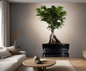 Fotobehang Bonsai