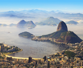 Plexiglas schilderij Brazilië