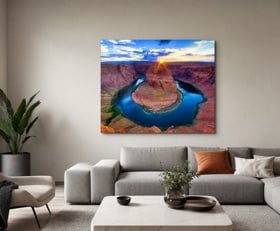 Plexiglas schilderij Canyon