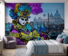 Fotobehang Carnaval