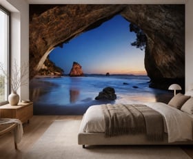 Fotobehang Cathedral Cove