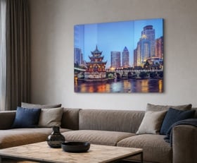 Plexiglas schilderij China