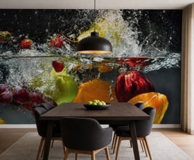 Fotobehang Eetkamer