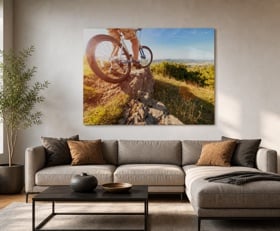 Plexiglas schilderij Fietsen
