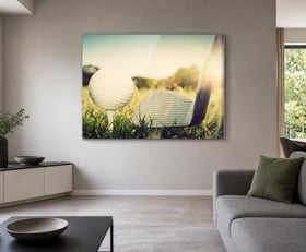 Plexiglas schilderij Golf