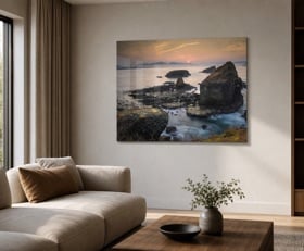 Plexiglas schilderij Grijs