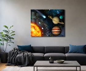Plexiglas schilderij Heelal