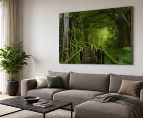 Plexiglas schilderij Jungle