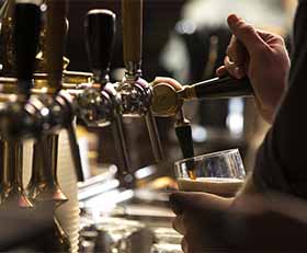 Plexiglas schilderij Kroeg