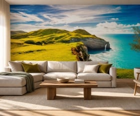 Fotobehang Kust