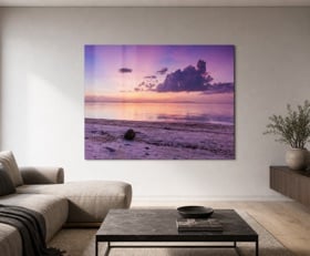Plexiglas schilderij Lavendelkleur