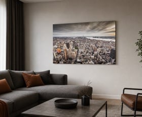 Plexiglas schilderij Luchtfoto