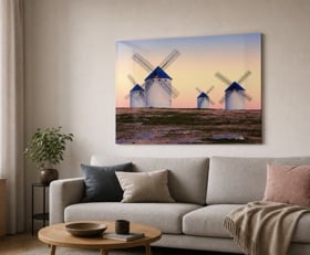 Plexiglas schilderij Molens