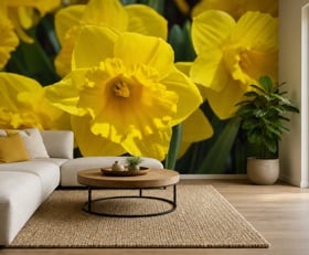 Fotobehang Narcis