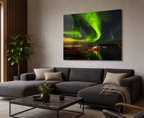 Plexiglas schilderij Noorderlicht
