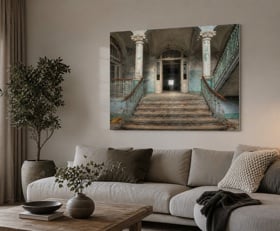 Plexiglas schilderij Oud Ziekenhuis Beelitz