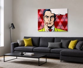 Plexiglas schilderij Pop art