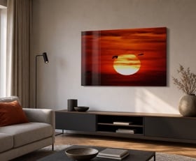 Plexiglas schilderij Rood