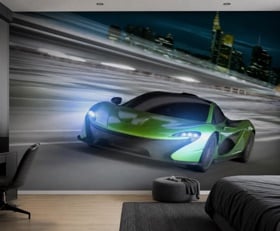 Fotobehang Snelle auto