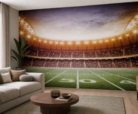 Fotobehang Stadion