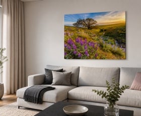 Plexiglas schilderij Weide