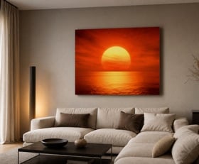 Plexiglas schilderij Zonsondergang
