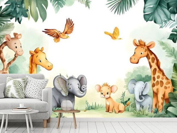Fotobehang voor de kinderkamer: veilig en makkelijk verwijderbaar