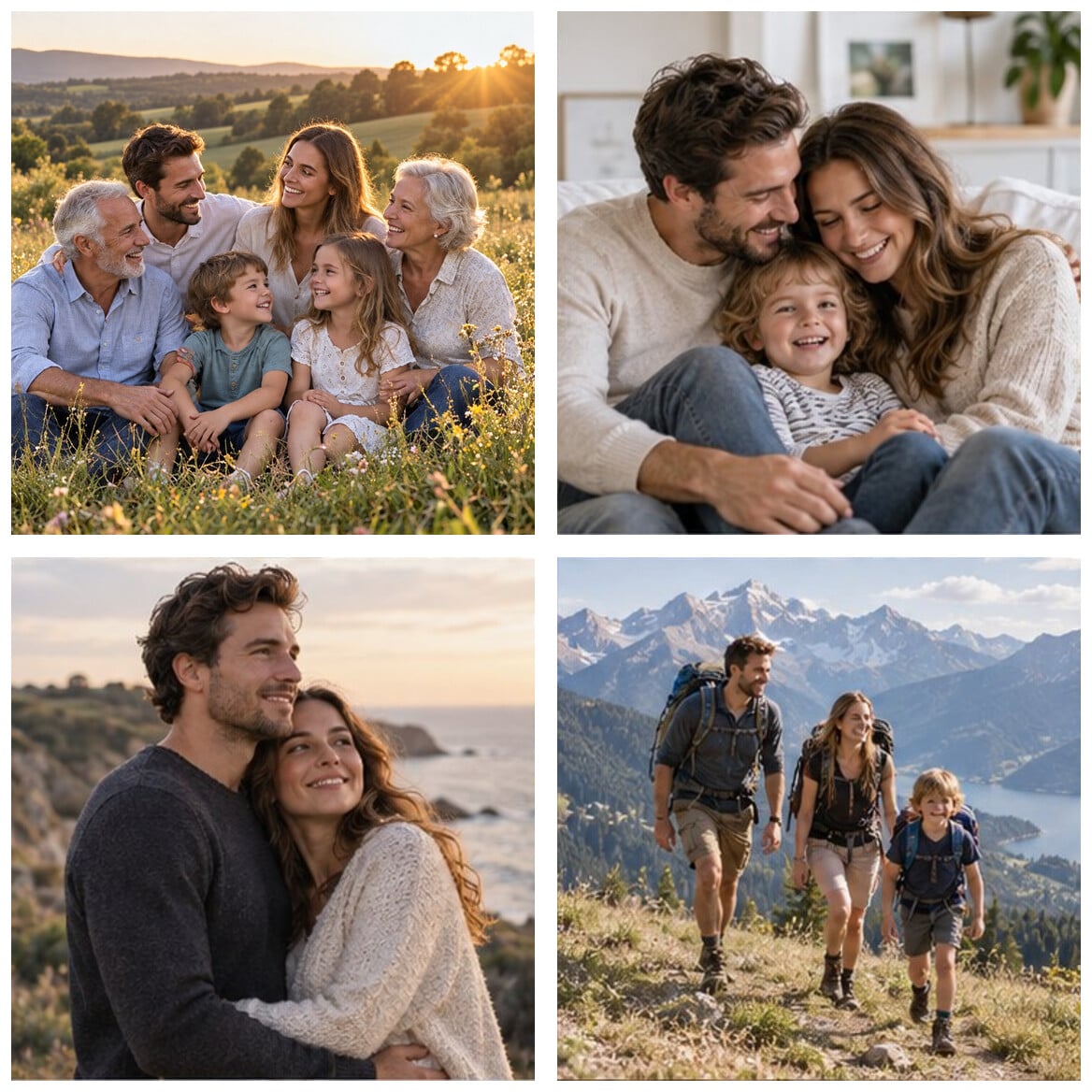 Fotocollage met meerdere eigen foto's