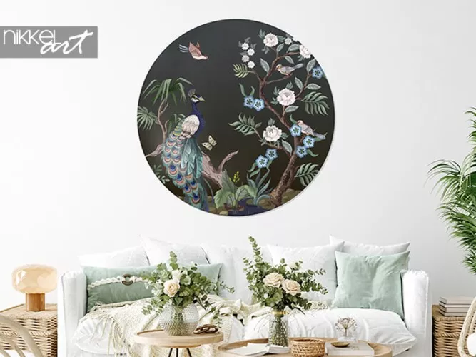 Behangcirkel in interieur