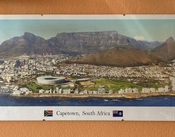 Poster Tafelberg Kapstadt