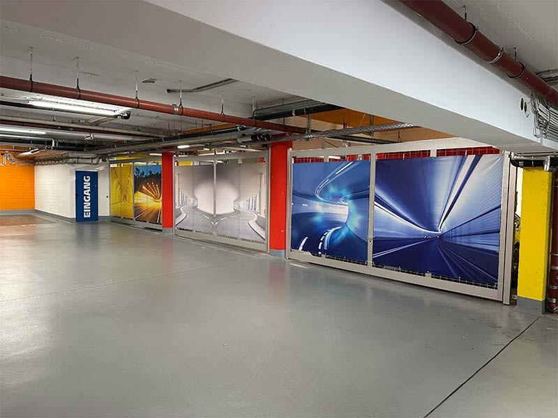 Futuristische tunnel