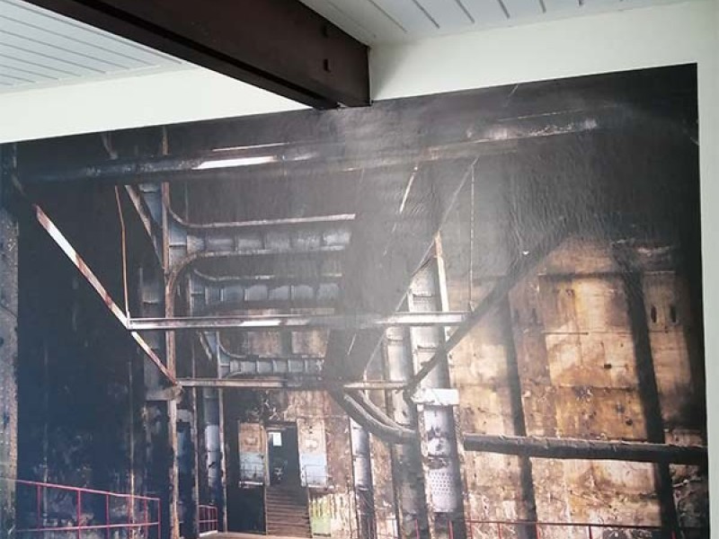 Industriële binnenruimte