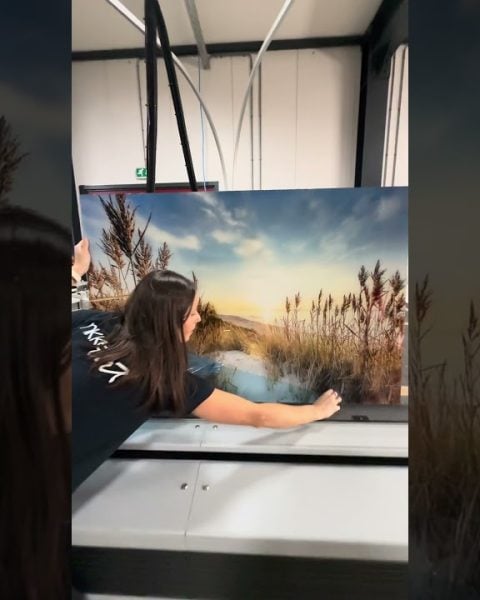 Productvideo: Plexiglas schilderij met duinen en strandpad | Kust wanddecoratie | Nikkel Art